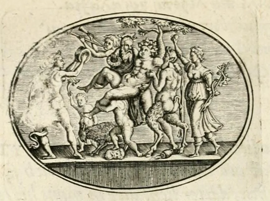 An illustration from Dan. Heinsii Nederduytsche poemata, 1618, leaf 170