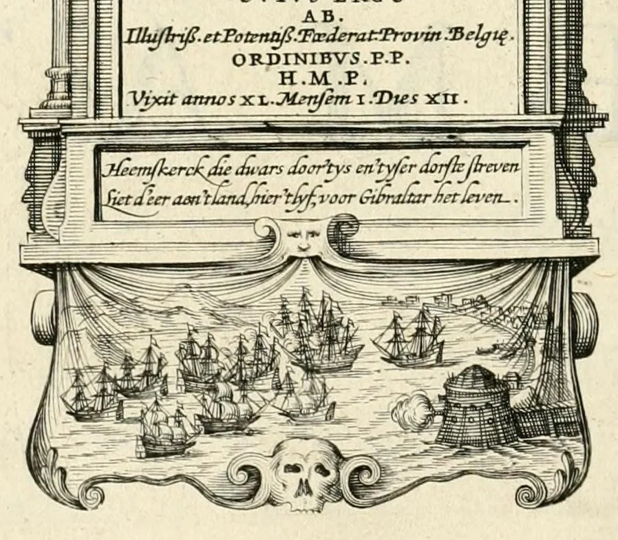 An illustration from Dan. Heinsii Nederduytsche poemata, 1618, leaf 30