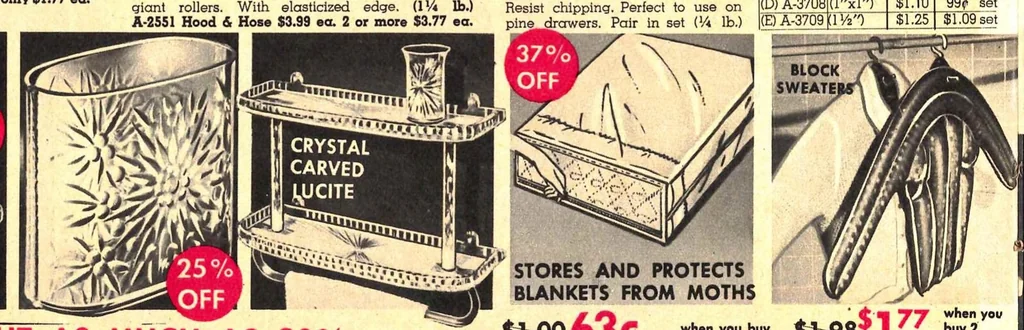An illustration from Helen Gallagher - Foster House - Mid-Winter Sale 1964, 1964, leaf 31