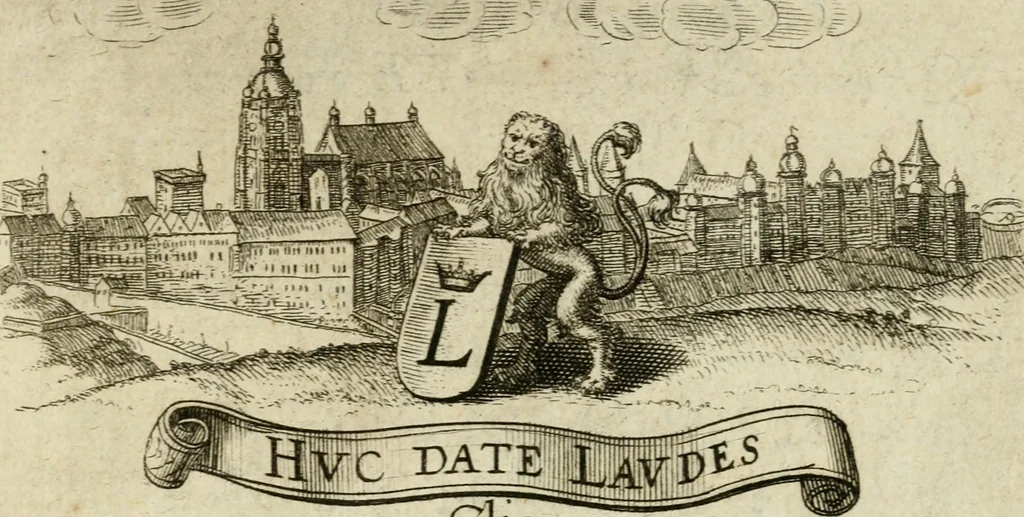 An illustration from Helicon Boemo-Hercynius : in quo nouem applausibus coronatur neo-rex Boemiae Leopoldvs, 1656, leaf 10