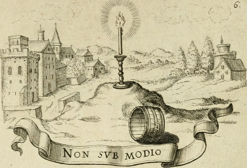 An illustration from Helicon Boemo-Hercynius : in quo nouem applausibus coronatur neo-rex Boemiae Leopoldvs, 1656, leaf 16