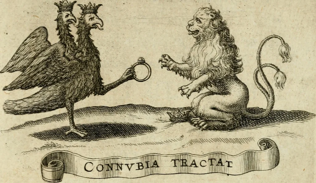 An illustration from Helicon Boemo-Hercynius : in quo nouem applausibus coronatur neo-rex Boemiae Leopoldvs, 1656, leaf 30