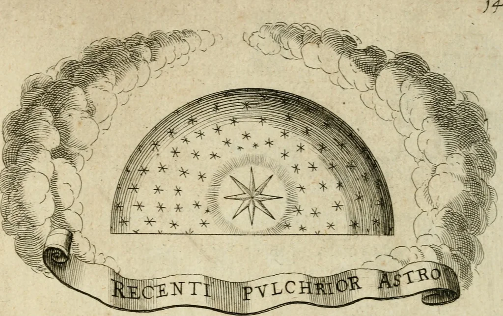 An illustration from Helicon Boemo-Hercynius : in quo nouem applausibus coronatur neo-rex Boemiae Leopoldvs, 1656, leaf 32