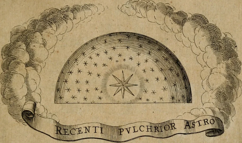 An illustration from Helicon Boemo-Hercynius, in quo nouem applausibus coronatur Neo-Rex Boemiæ Leopoldus, 1656, leaf 34