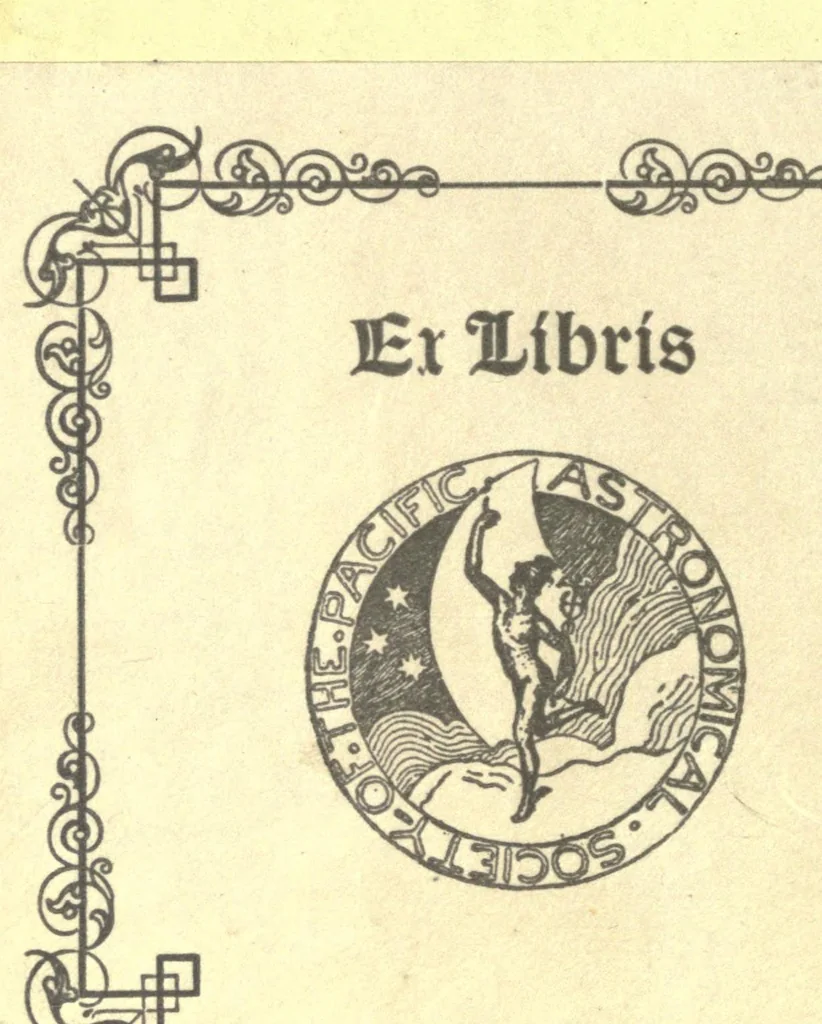 An illustration from Heliometer observations for determination of stellar parallax made at the Royal Observatory, Cape of Good Hope, 1893, leaf 2