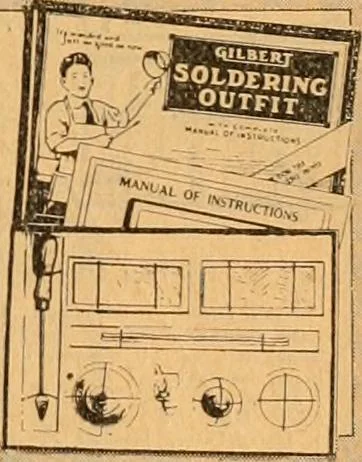 An illustration from Hello boys! look at these Gilbert toys., 1919, leaf 15