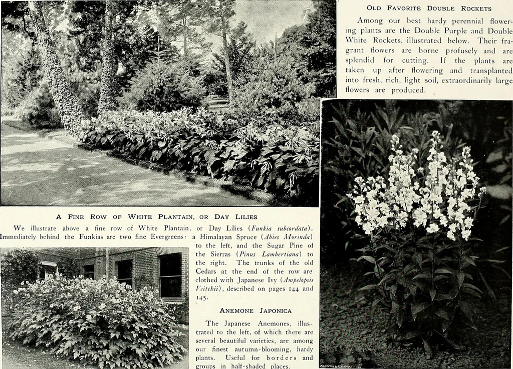 An illustration from Henderson's picturesque gardens and ornamental gardening illustrated, 1908, leaf 103