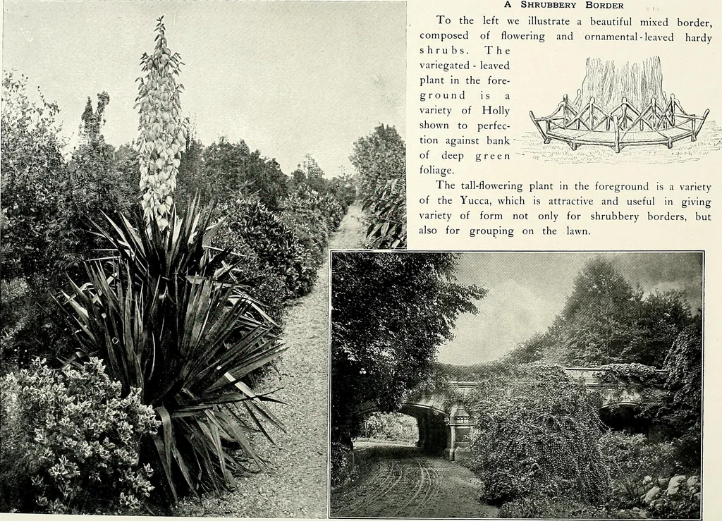 An illustration from Henderson's picturesque gardens and ornamental gardening illustrated, 1908, leaf 107