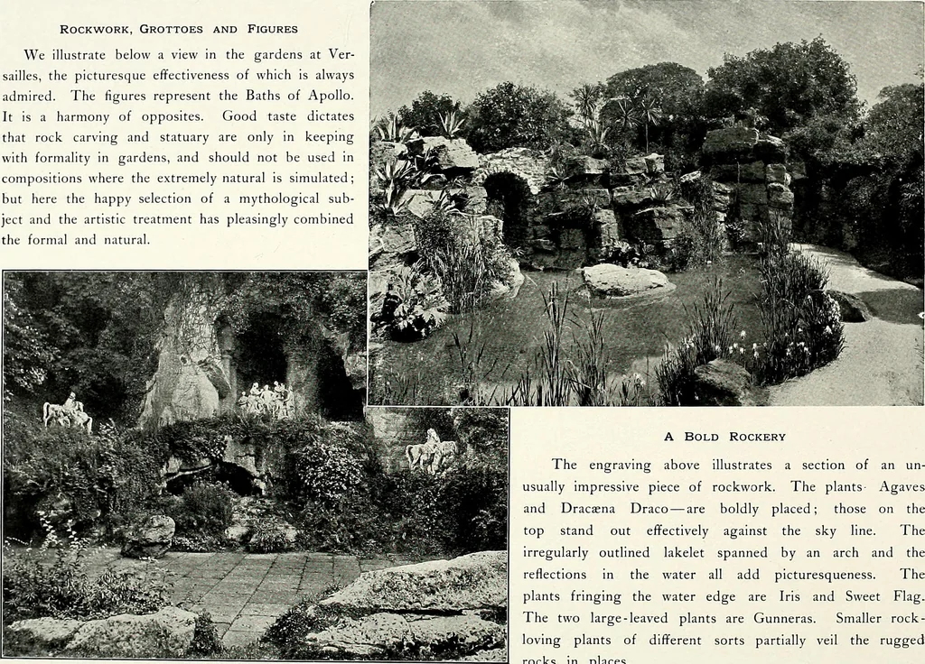 An illustration from Henderson's picturesque gardens and ornamental gardening illustrated, 1908, leaf 123