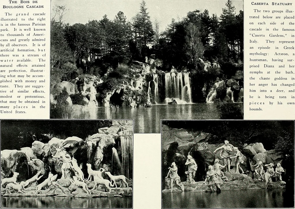 An illustration from Henderson's picturesque gardens and ornamental gardening illustrated, 1908, leaf 127