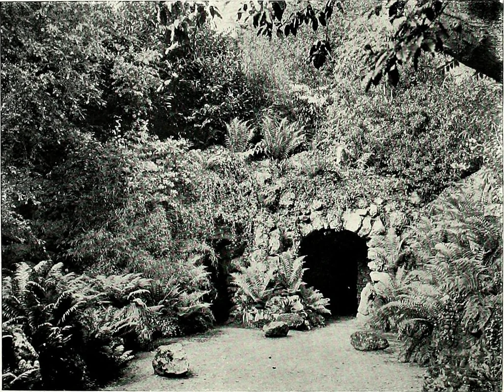 An illustration from Henderson's picturesque gardens and ornamental gardening illustrated, 1908, leaf 130