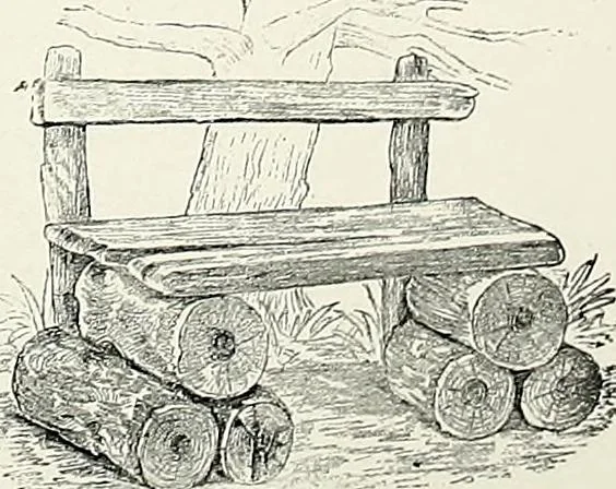 An illustration from Henderson's picturesque gardens and ornamental gardening illustrated, 1908, leaf 134