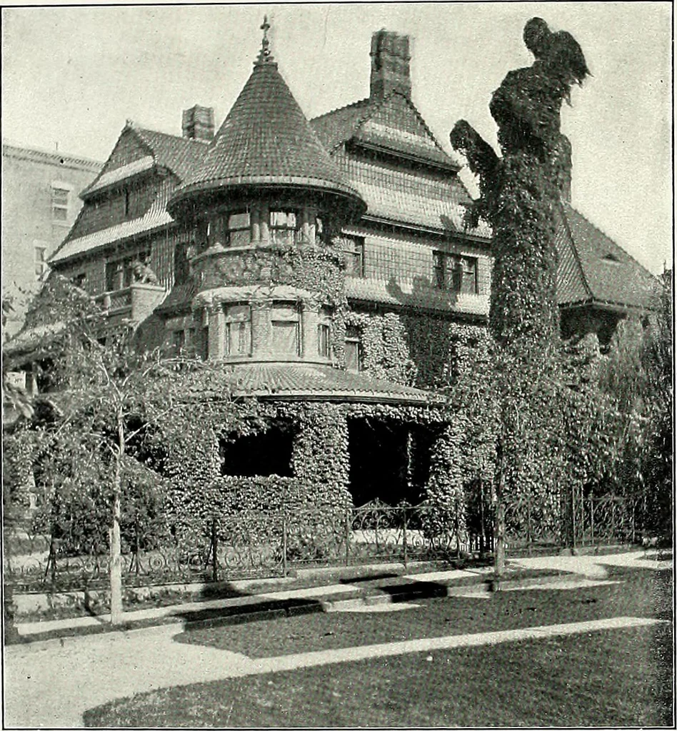 An illustration from Henderson's picturesque gardens and ornamental gardening illustrated, 1908, leaf 149