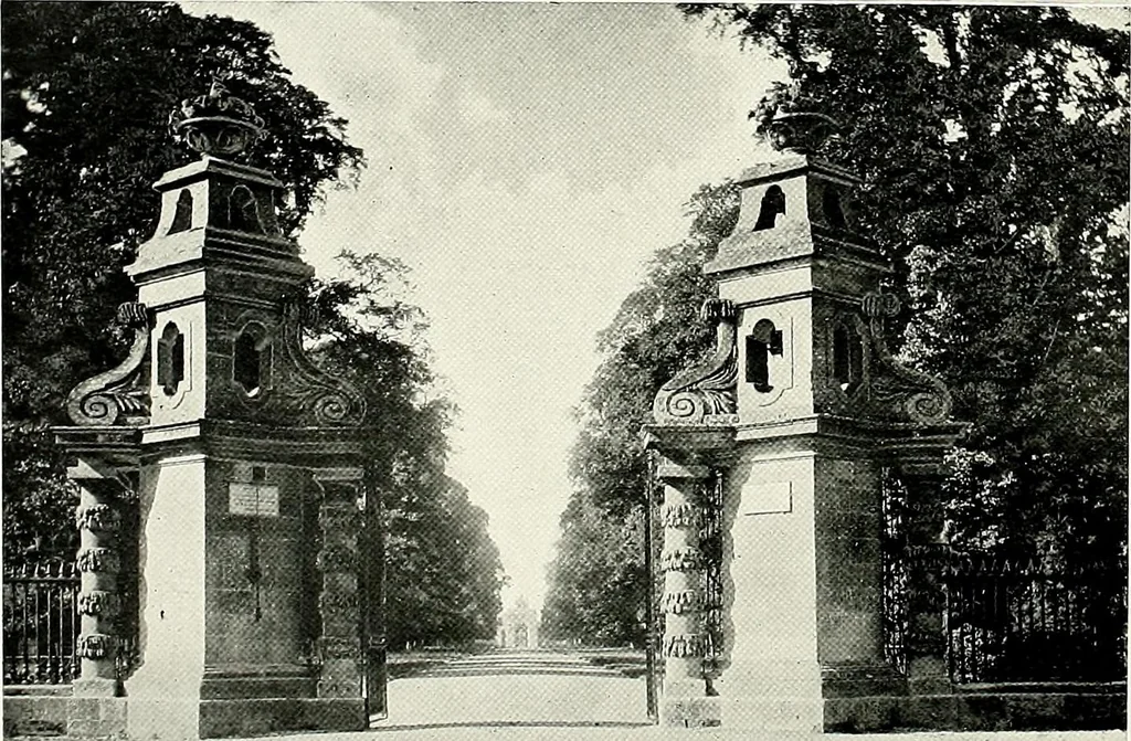 An illustration from Henderson's picturesque gardens and ornamental gardening illustrated, 1908, leaf 15