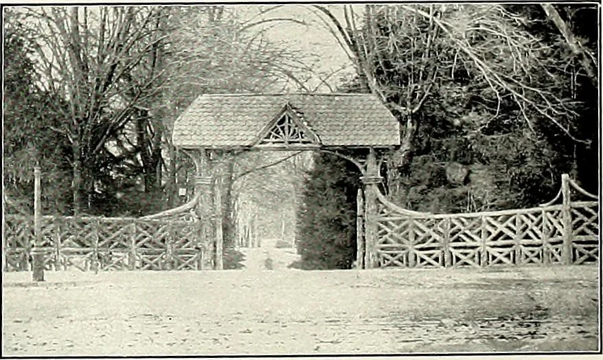 An illustration from Henderson's picturesque gardens and ornamental gardening illustrated, 1908, leaf 15