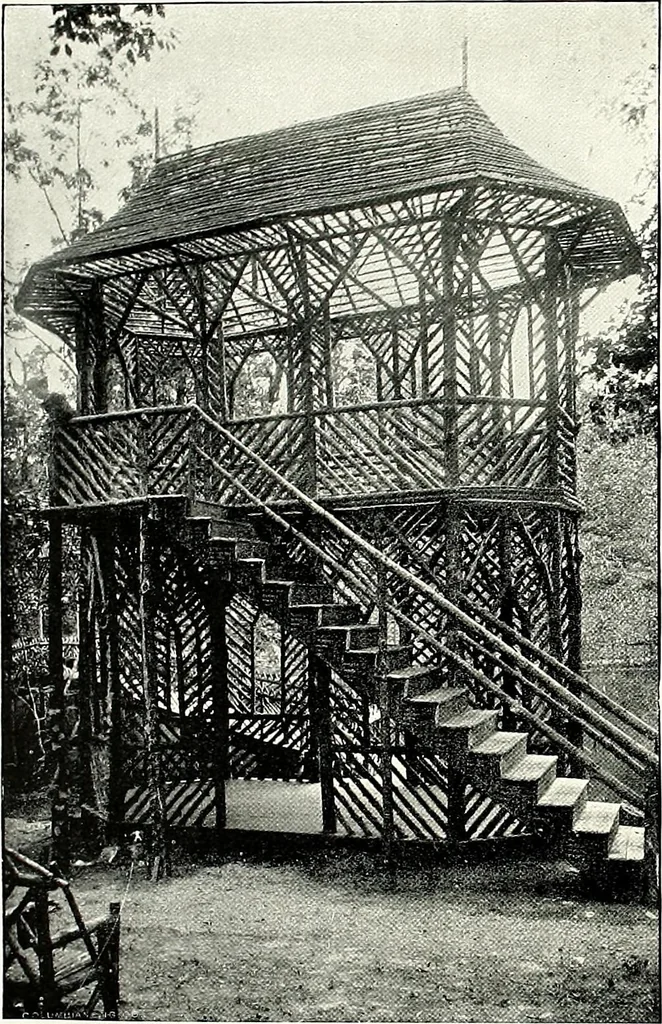 An illustration from Henderson's picturesque gardens and ornamental gardening illustrated, 1908, leaf 159