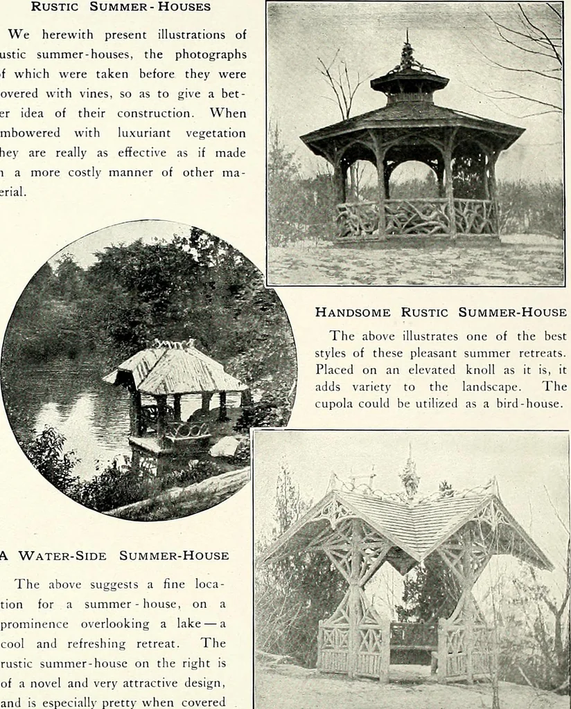 An illustration from Henderson's picturesque gardens and ornamental gardening illustrated, 1908, leaf 159