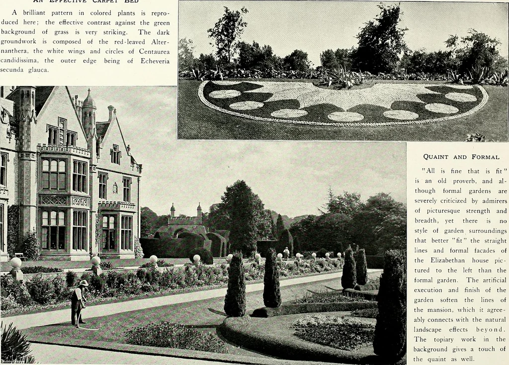 An illustration from Henderson's picturesque gardens and ornamental gardening illustrated, 1908, leaf 19