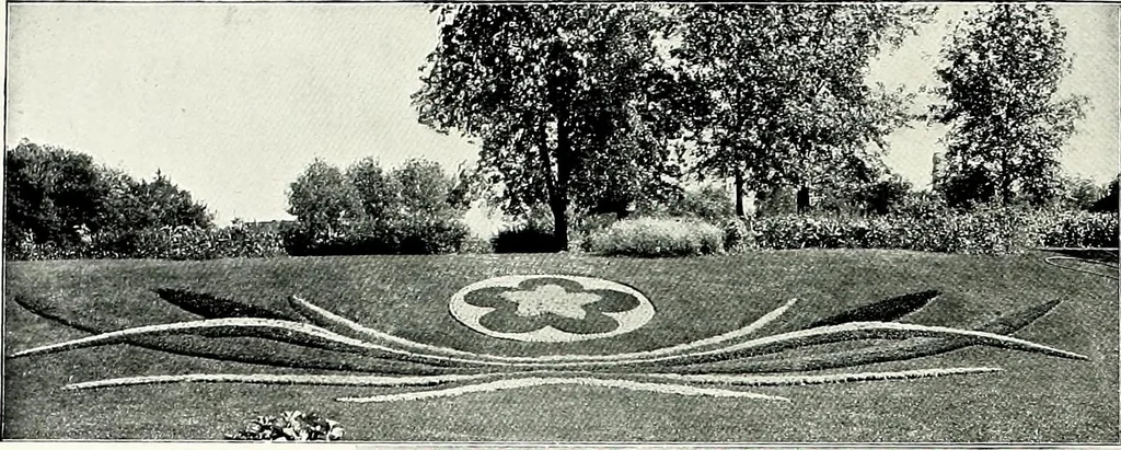 An illustration from Henderson's picturesque gardens and ornamental gardening illustrated, 1908, leaf 24