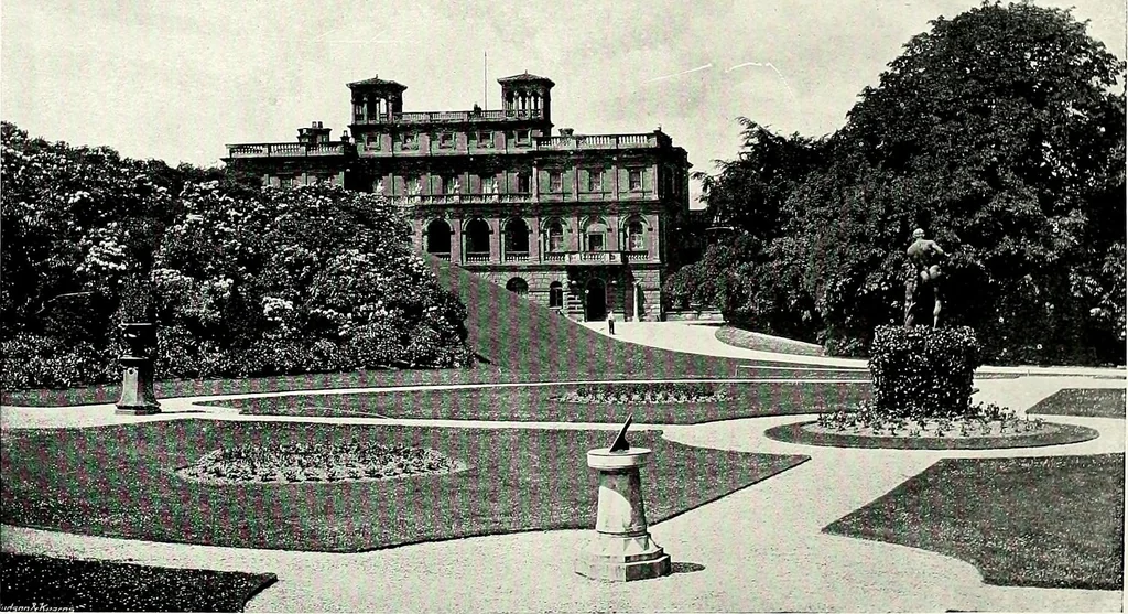 An illustration from Henderson's picturesque gardens and ornamental gardening illustrated, 1908, leaf 24