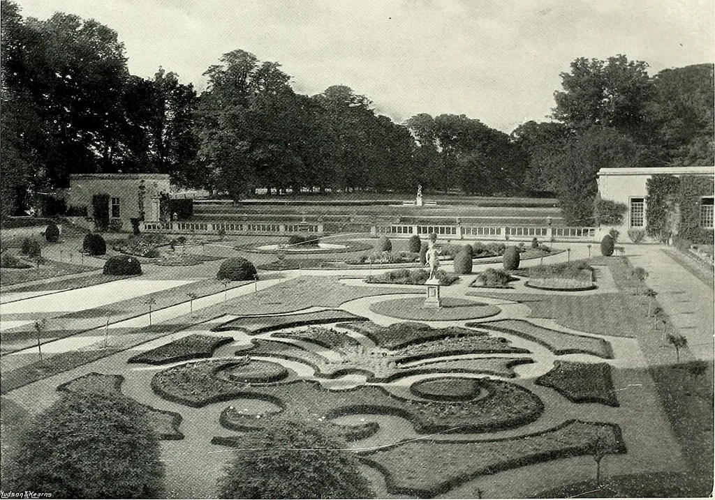 An illustration from Henderson's picturesque gardens and ornamental gardening illustrated, 1908, leaf 28