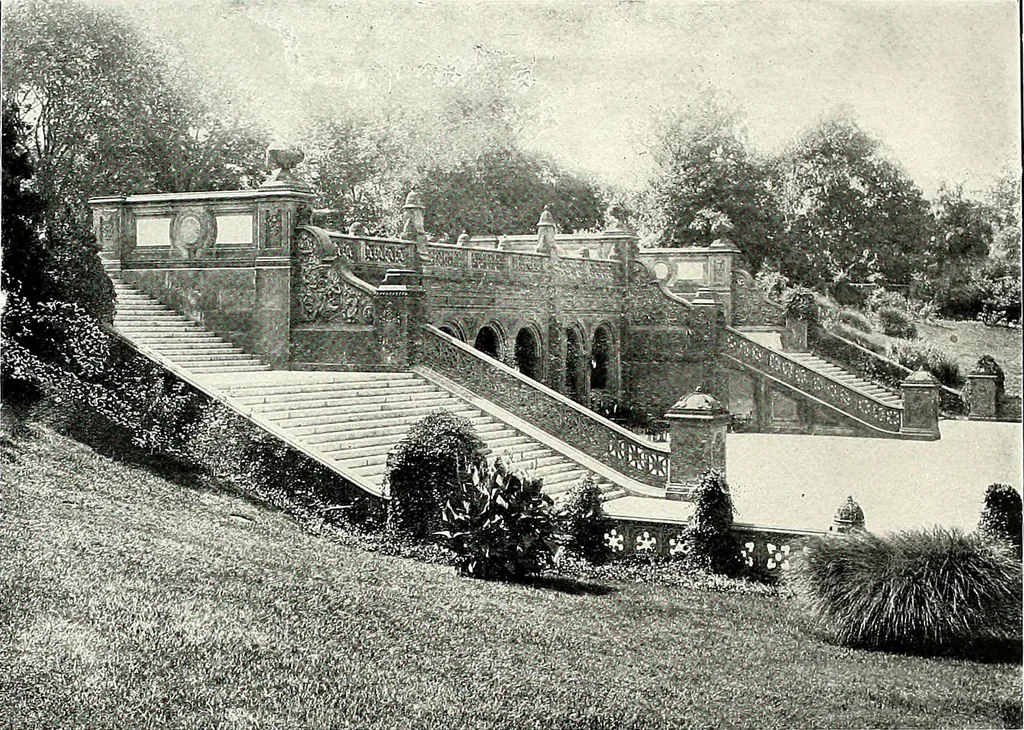 An illustration from Henderson's picturesque gardens and ornamental gardening illustrated, 1908, leaf 31