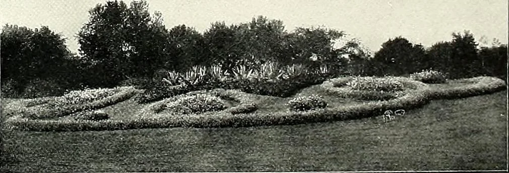 An illustration from Henderson's picturesque gardens and ornamental gardening illustrated, 1908, leaf 31
