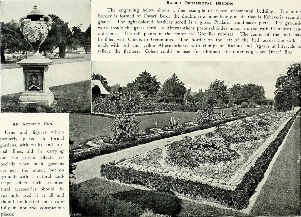 An illustration from Henderson's picturesque gardens and ornamental gardening illustrated, 1908, leaf 34