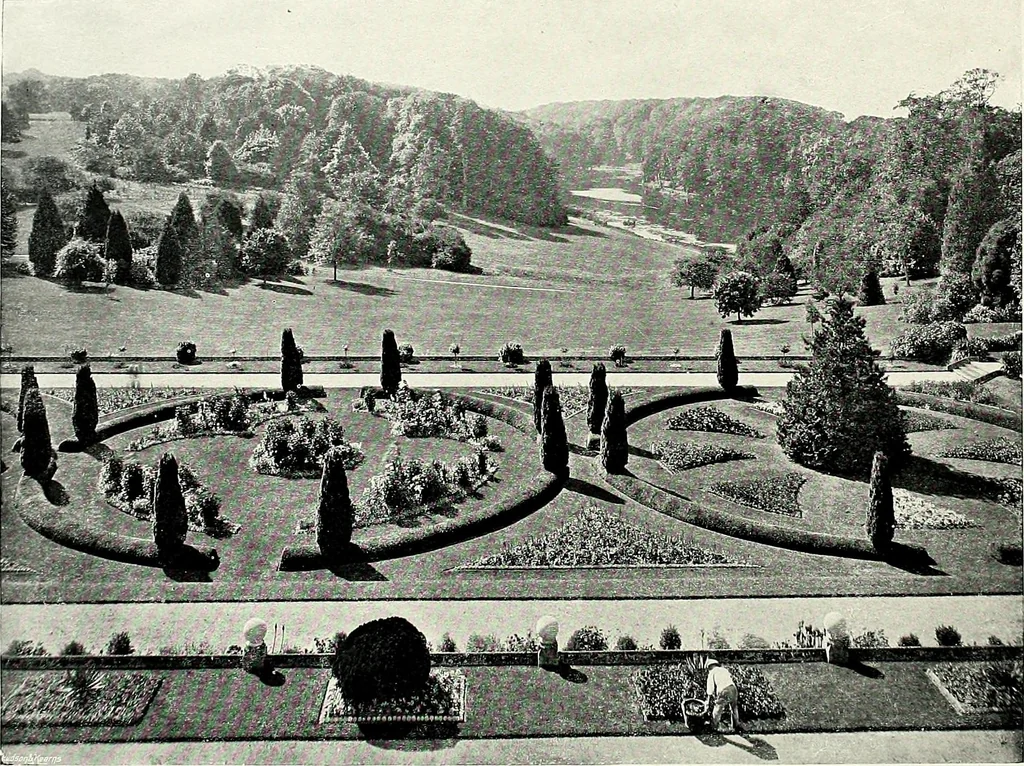 An illustration from Henderson's picturesque gardens and ornamental gardening illustrated, 1908, leaf 37