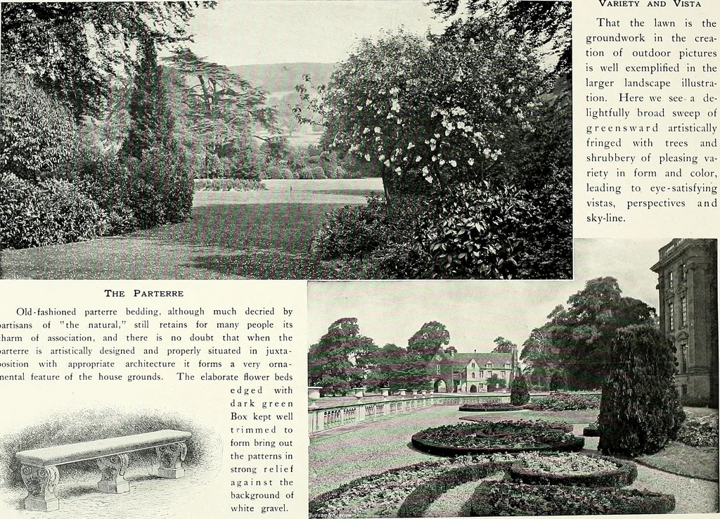 An illustration from Henderson's picturesque gardens and ornamental gardening illustrated, 1908, leaf 38