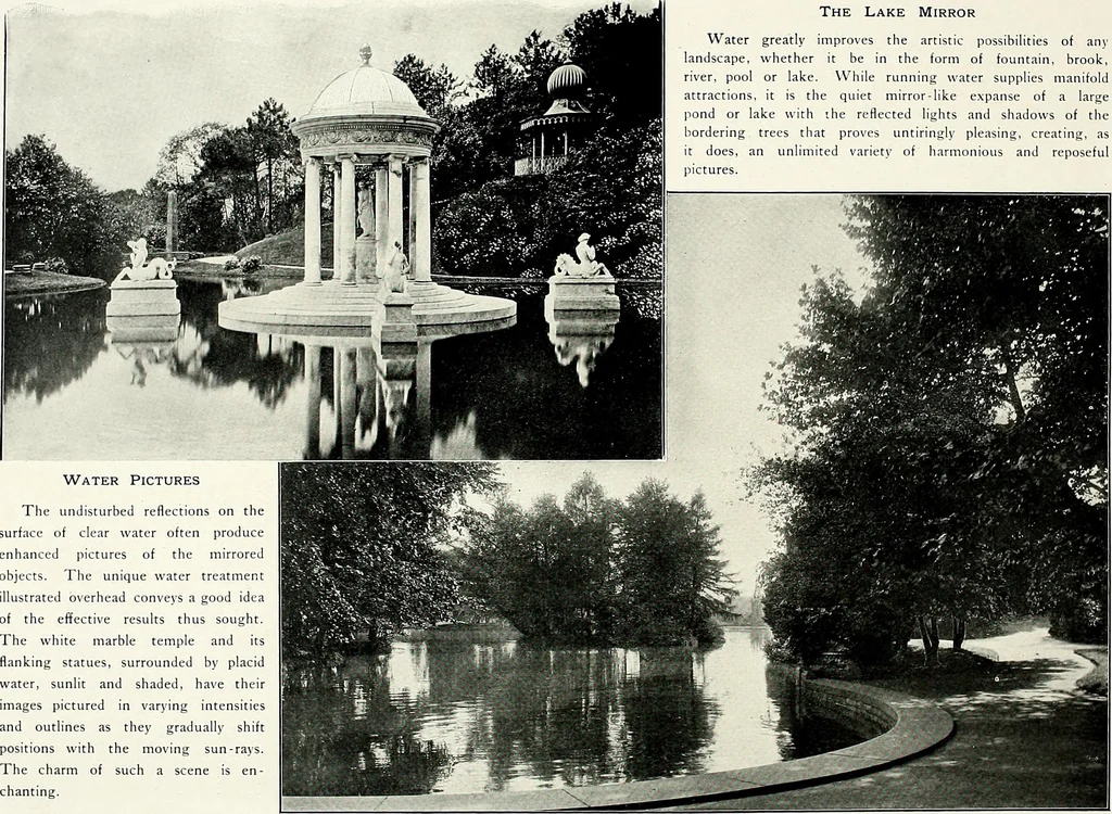An illustration from Henderson's picturesque gardens and ornamental gardening illustrated, 1908, leaf 40