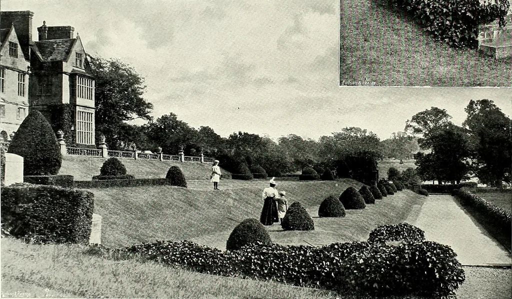An illustration from Henderson's picturesque gardens and ornamental gardening illustrated, 1908, leaf 41