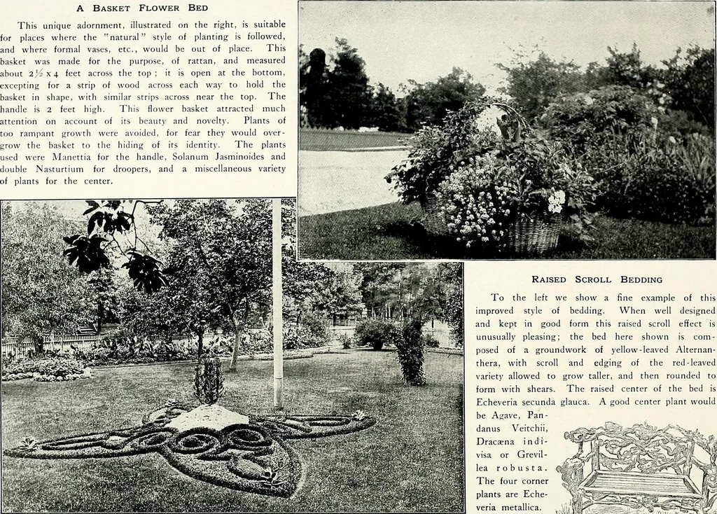 An illustration from Henderson's picturesque gardens and ornamental gardening illustrated, 1908, leaf 42