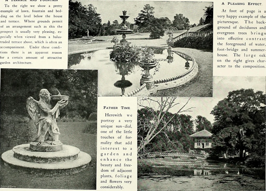 An illustration from Henderson's picturesque gardens and ornamental gardening illustrated, 1908, leaf 51