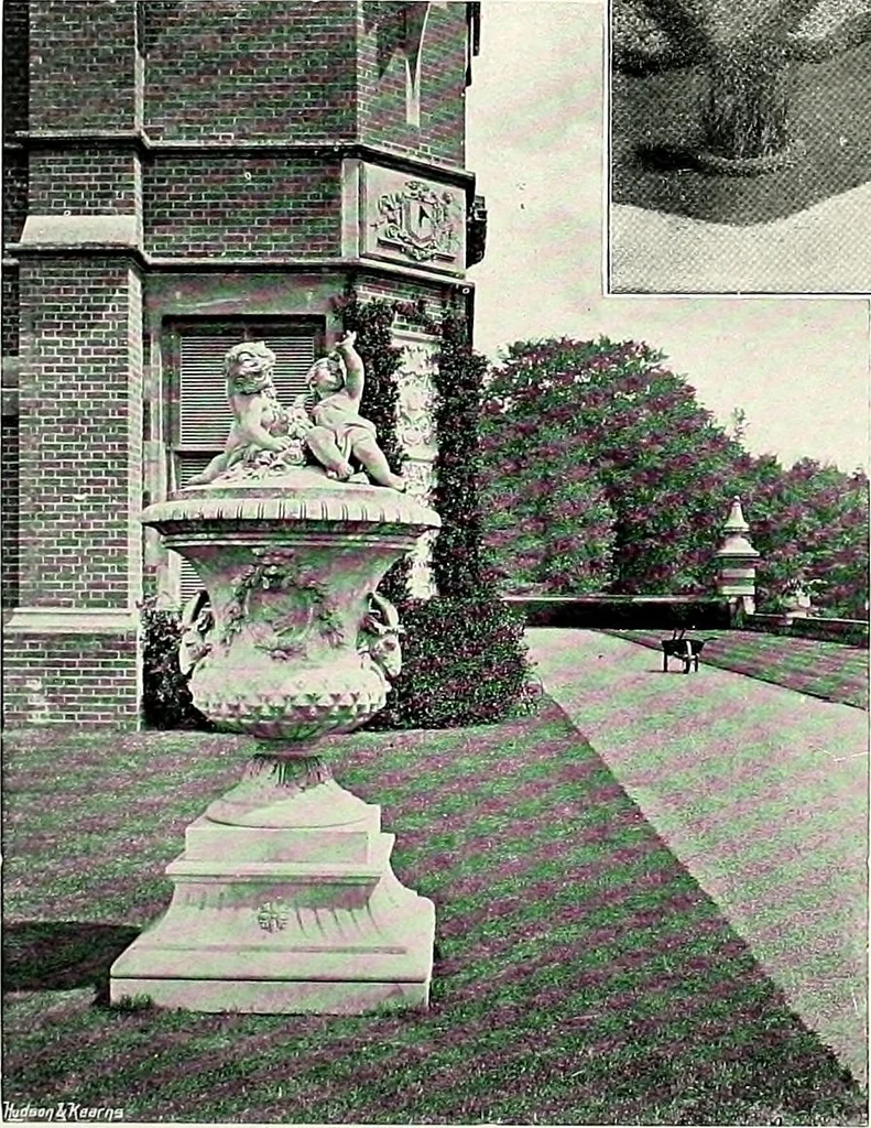 An illustration from Henderson's picturesque gardens and ornamental gardening illustrated, 1908, leaf 55