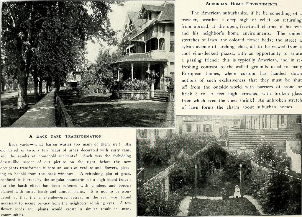 An illustration from Henderson's picturesque gardens and ornamental gardening illustrated, 1908, leaf 59