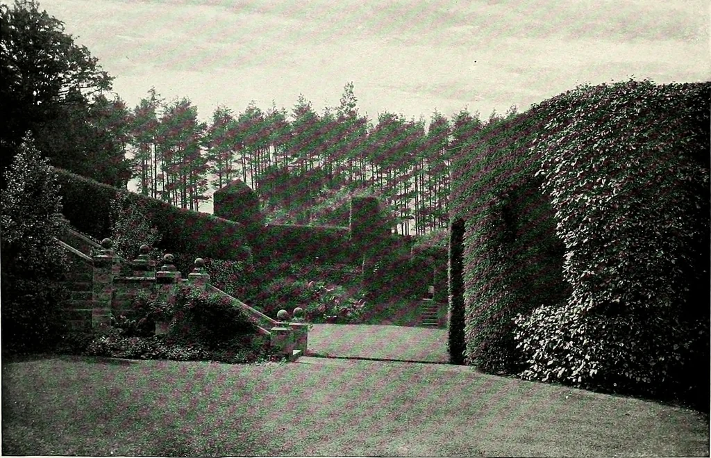 An illustration from Henderson's picturesque gardens and ornamental gardening illustrated, 1908, leaf 63
