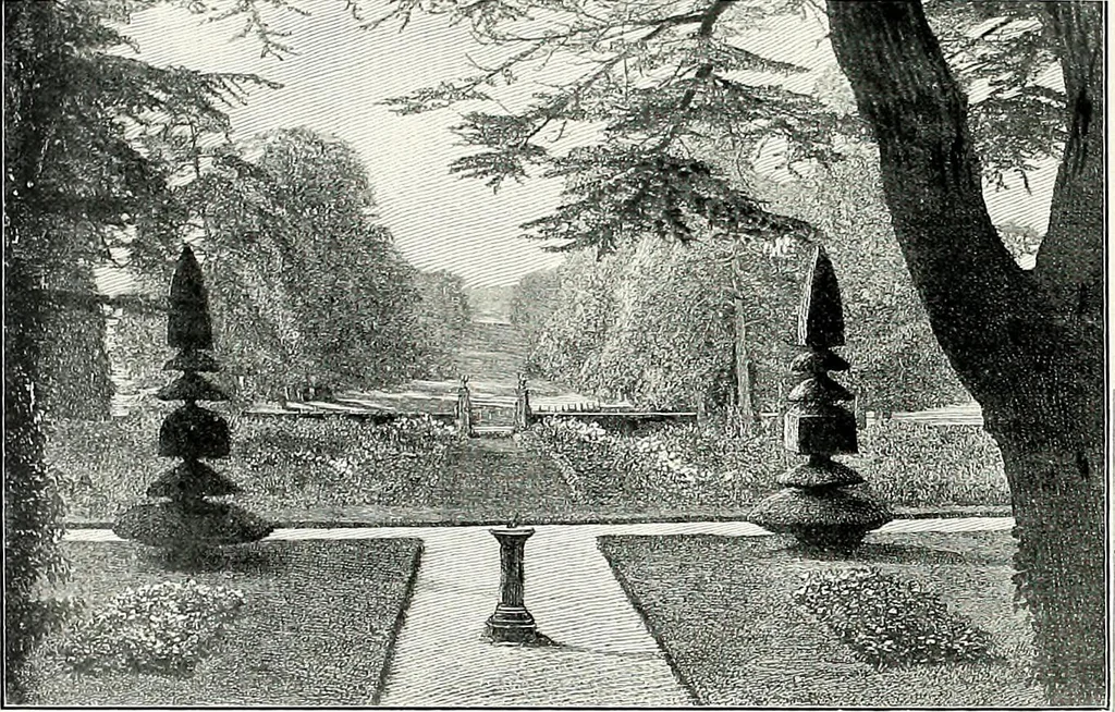 An illustration from Henderson's picturesque gardens and ornamental gardening illustrated, 1908, leaf 64