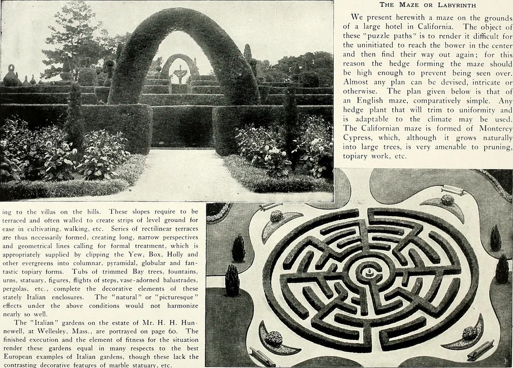 An illustration from Henderson's picturesque gardens and ornamental gardening illustrated, 1908, leaf 66