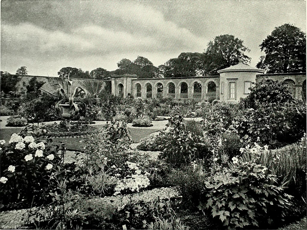 An illustration from Henderson's picturesque gardens and ornamental gardening illustrated, 1908, leaf 71