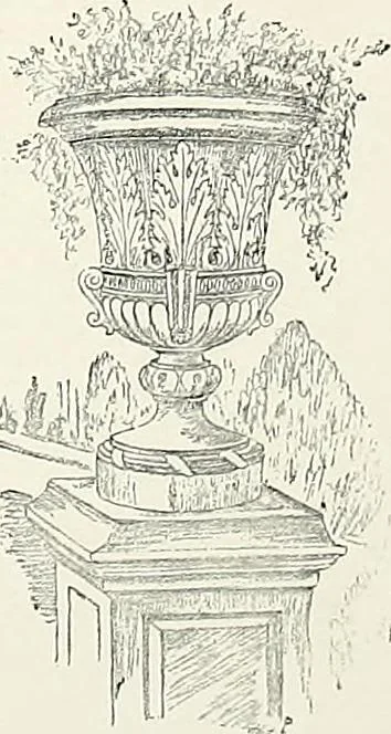 An illustration from Henderson's picturesque gardens and ornamental gardening illustrated, 1908, leaf 73