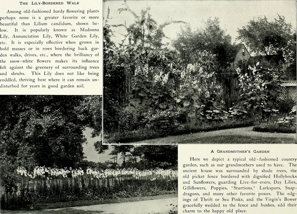 An illustration from Henderson's picturesque gardens and ornamental gardening illustrated, 1908, leaf 74