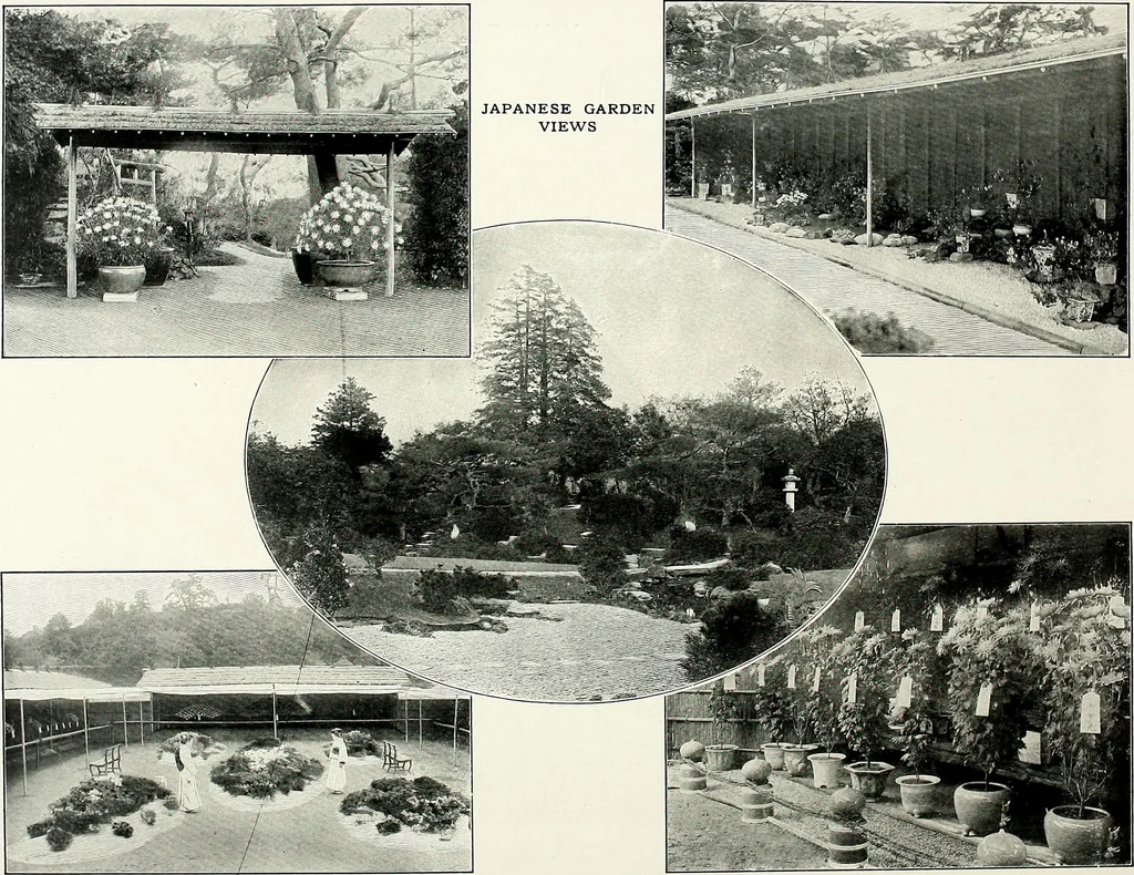 An illustration from Henderson's picturesque gardens and ornamental gardening illustrated, 1908, leaf 76