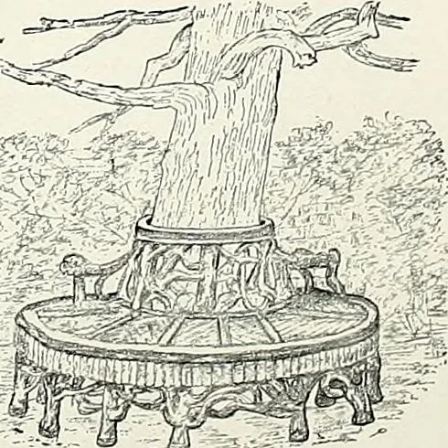 An illustration from Henderson's picturesque gardens and ornamental gardening illustrated, 1908, leaf 79