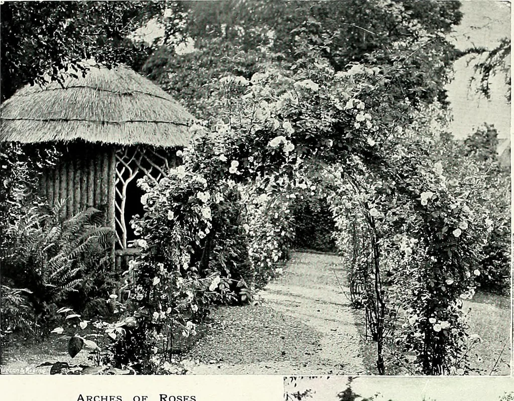 An illustration from Henderson's picturesque gardens and ornamental gardening illustrated, 1908, leaf 94