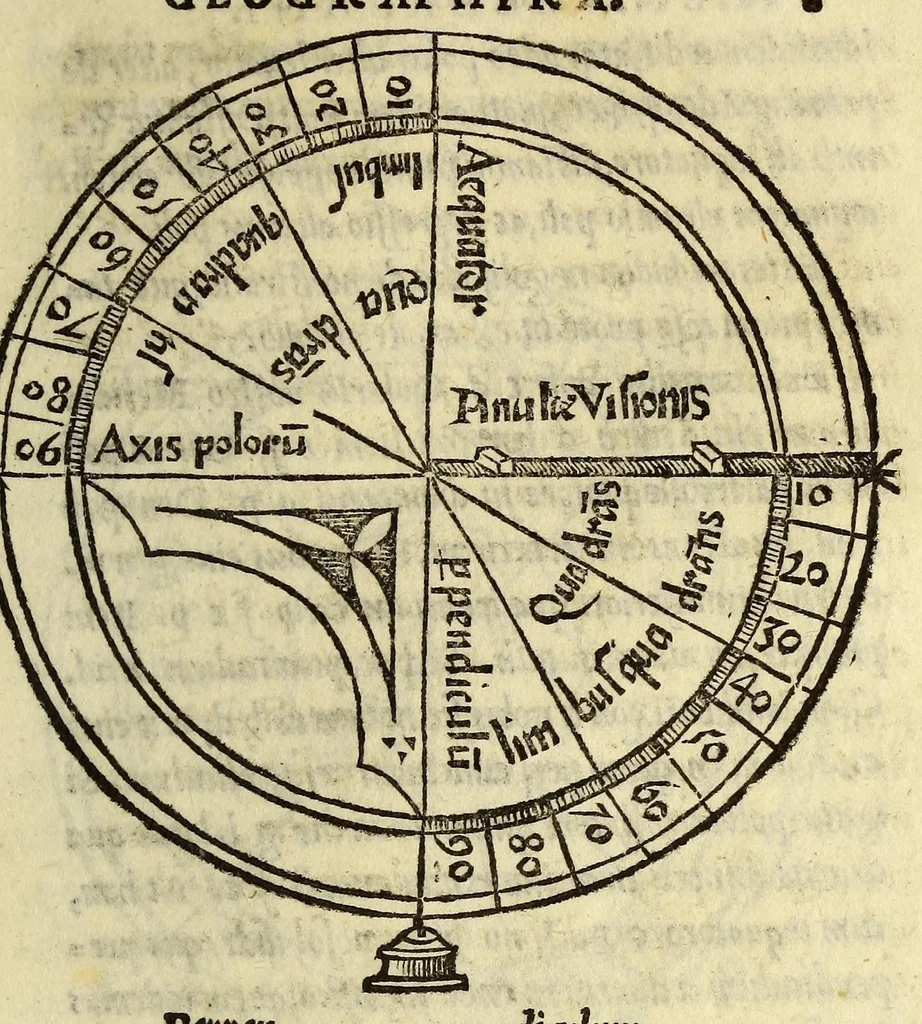 An illustration from Henrici Glareani Helvetii, poetae laureati de geographia liber unus, 1534, leaf 45