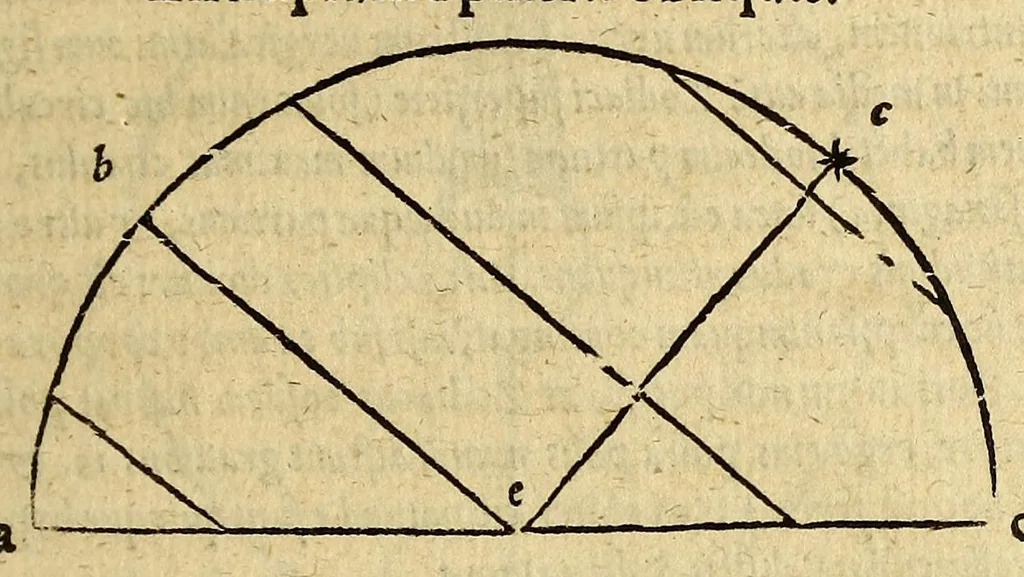 An illustration from Henrici Glareani Heluetii, poetae laureati de geographia liber unus,, 1551, leaf 19