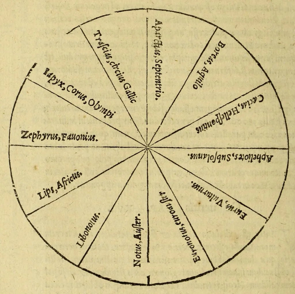 An illustration from Henrici Glareani Heluetii, poetae laureati de geographia liber unus,, 1551, leaf 48