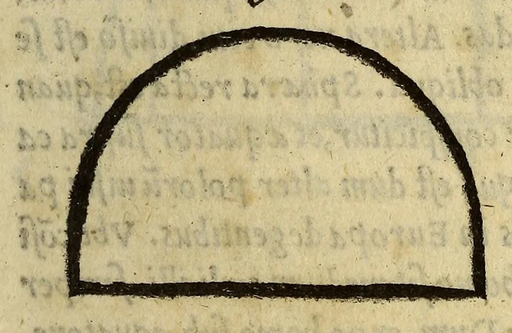 An illustration from Henrici Glareani Heluetii poetae laureati de geographia liber unus, 1549, leaf 21