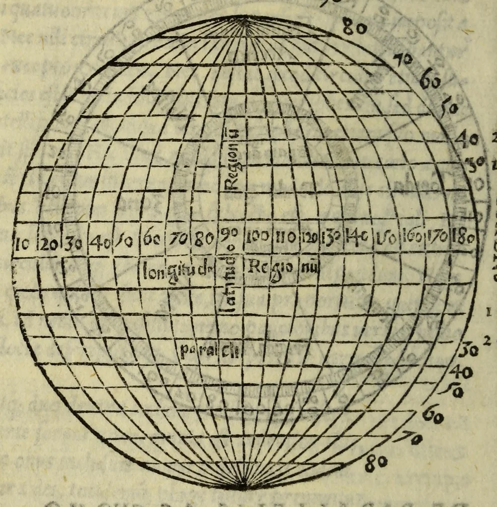 An illustration from Henrici Glareani Heluetii poetae laureati de geographia liber unus, 1549, leaf 36